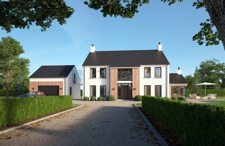 Brand New Detached House With Garage Ballydonaghy Road, Crumlin, BT29 4EY