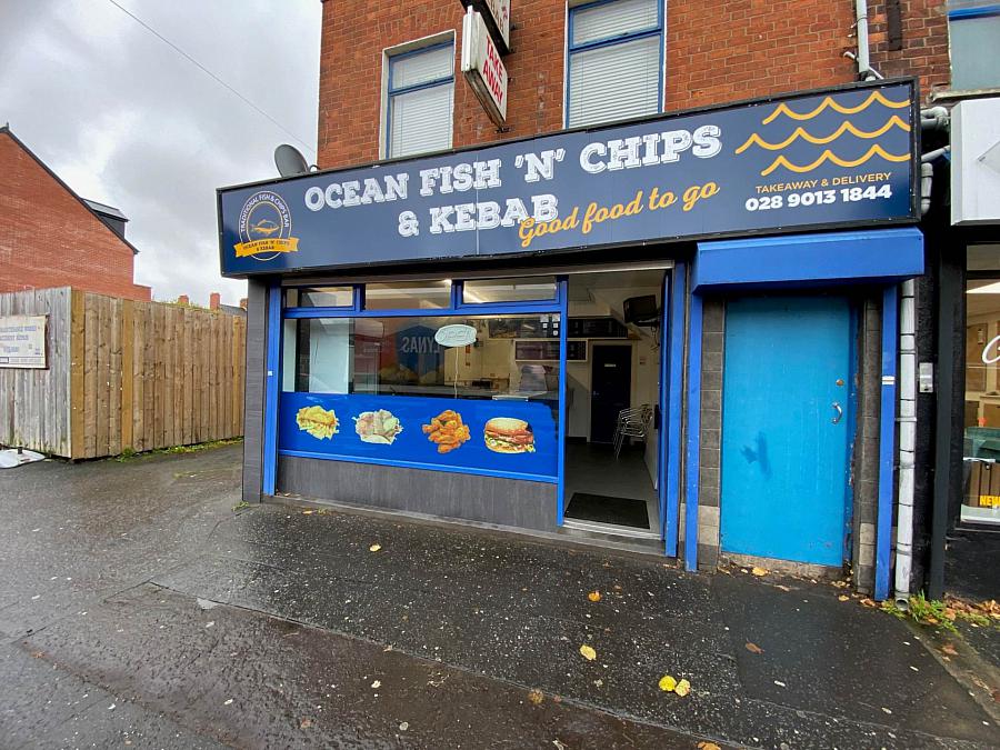 Fish & Chip Shop / Takeway Woodstock Road, Belfast, BT6 8PQ
