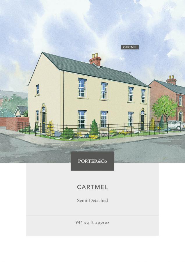 Site 148, The Cartmel, Charlestown Hall, Lisburn City Centre, Draynes Farms, BT283UP