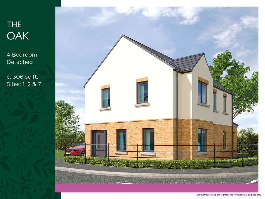 The Oak , Site 2 Slieve Cairn View, Dromintee, Newry, BT35  8EF