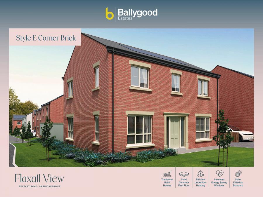 Site 23 Flaxall View - Style E, Belfast Road, Carrickfergus, County Antrim, BT38 8BX