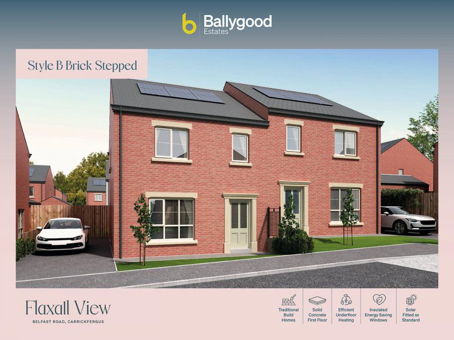 Site 33 Flaxall View - Style B, Belfast Road, Carrickfergus, County Antrim, BT38 8BX