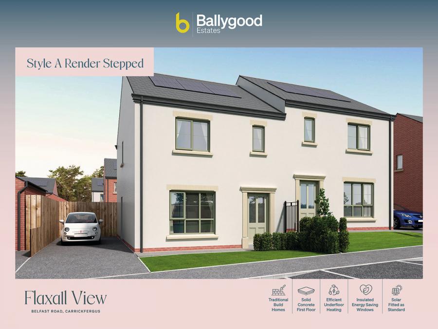 Site 37 Flaxall View - Style A, Belfast Road, Carrickfergus, County Antrim, BT38 8BX
