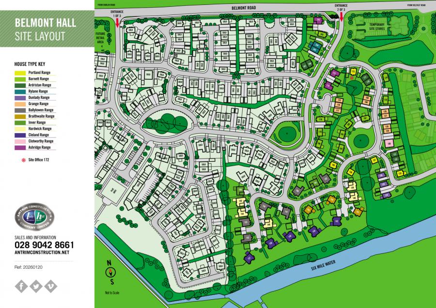 Site 150 The Cleland, Belmont Hall, Belmont Road, Antirm, BT41