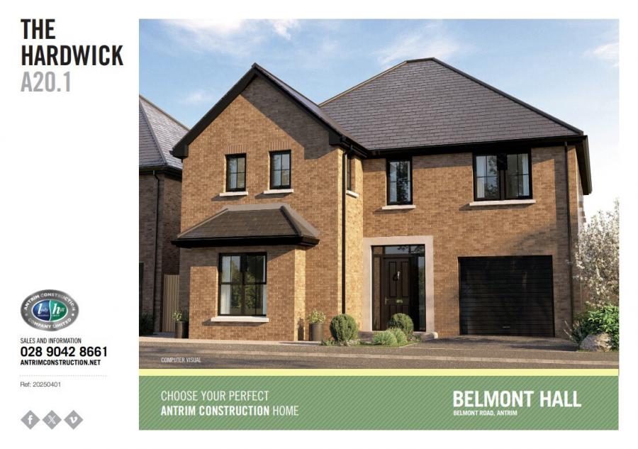 Site 149 The Hardwick, Belmont Hall, Belmont Road, Antirm, BT41