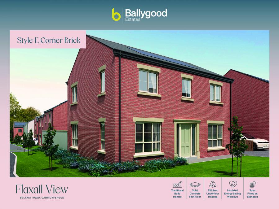 Site 1, Type E, Flaxall View, Belfast Road, Carrickfergus