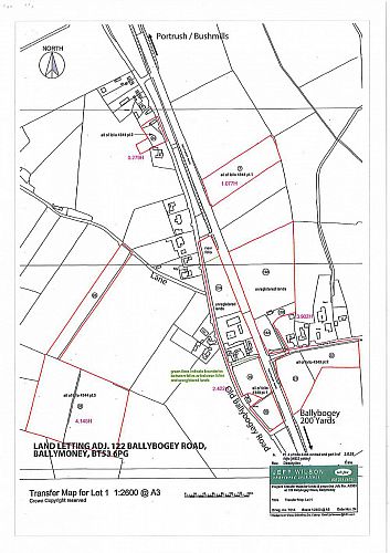 Adj. 122  Ballybogey Road, Ballybogey, Ballymoney, BT53 6PG