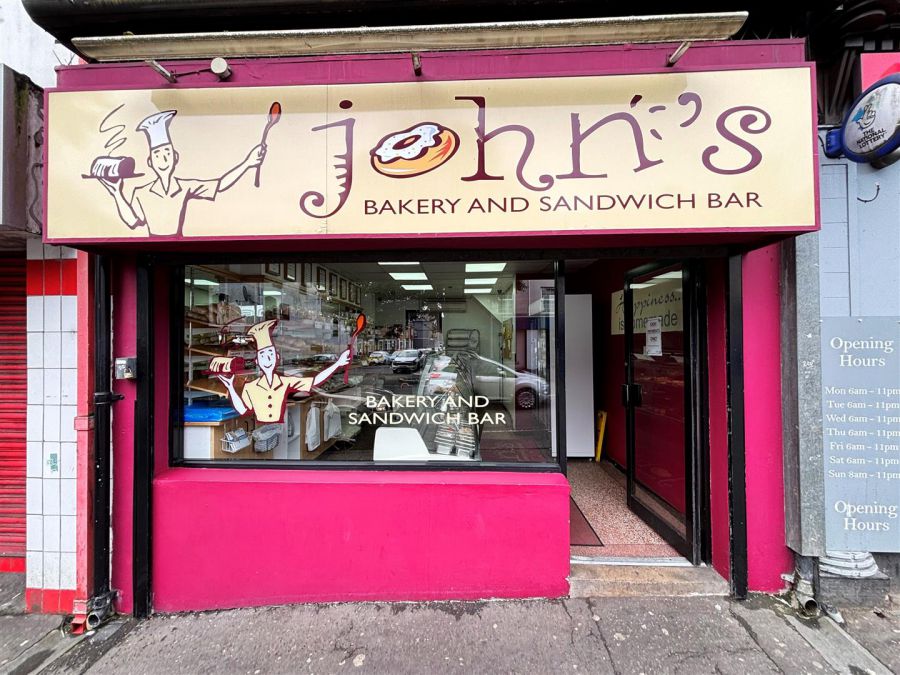"John`s Bakery And Sandwich Bar", 50 Woodvale Road, Shankill, Belfast, BT13 3BT