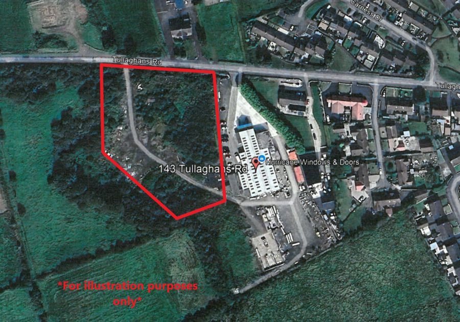Industrial Land Tullaghans Road, Dunloy, Ballymena, Ballymoney, BT44 9EA