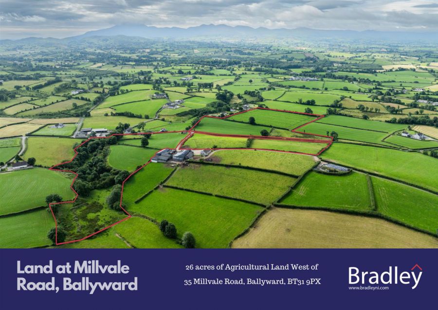 26 Acres of Agricultural Land West of, 35 Millvale Road, Ballyward, BT31 9PX
